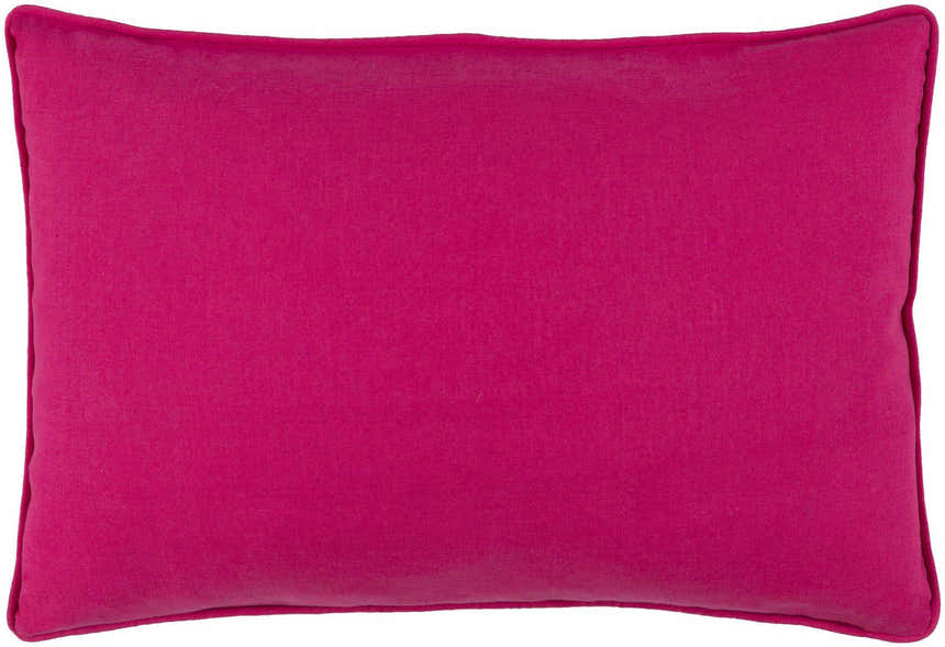 Rockhampton Fuchsia Geometric Square Pillow - Clearance