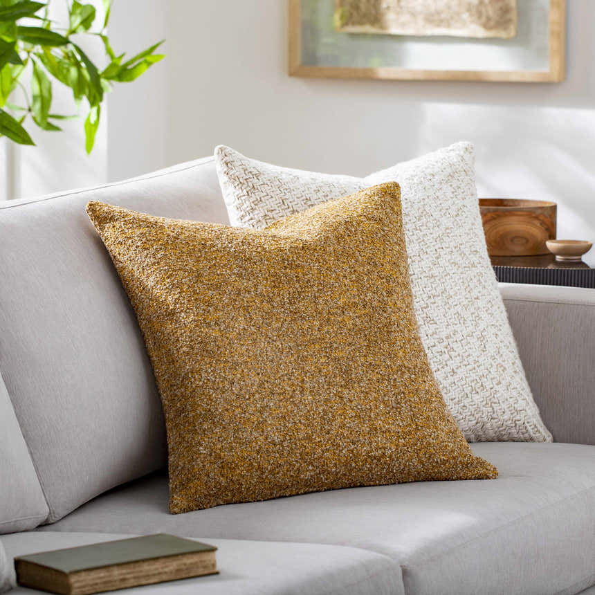 Ronit Tan Outdoor Throw Pillow - Clearance
