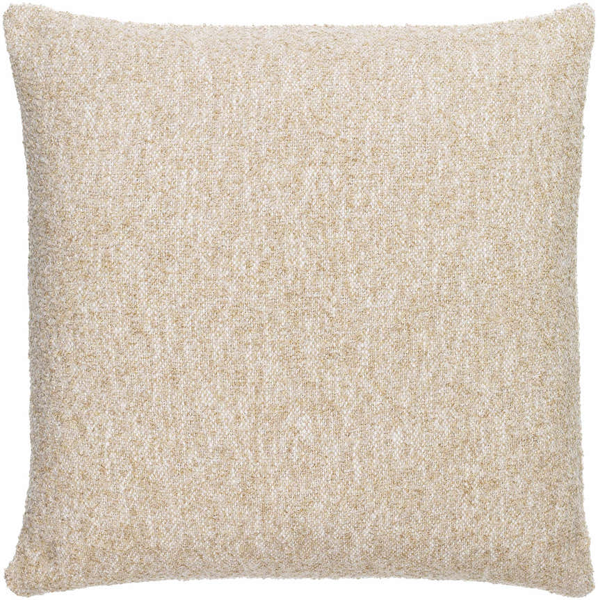 Ronit Beige Throw Pillow - Clearance