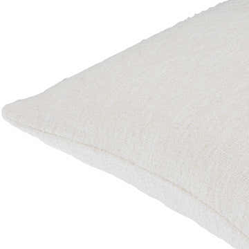 Ronit Ivory Outdoor Throw Pillow - Clearance
