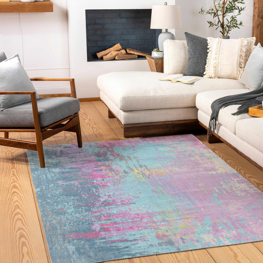 Redland Colorful Abstract Rug