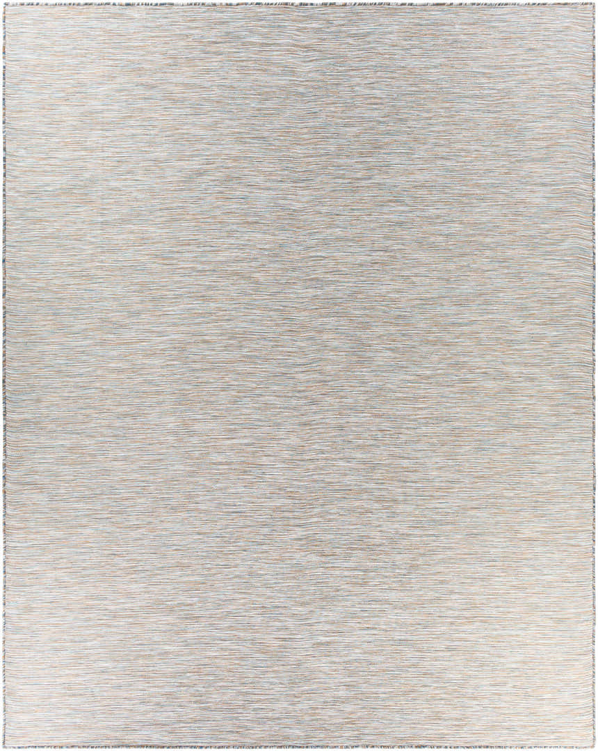 Close-up of the Revillo Area Rug showing its light sage, gray, tan, teal, and white woven texture. Design-Rectangle-710102