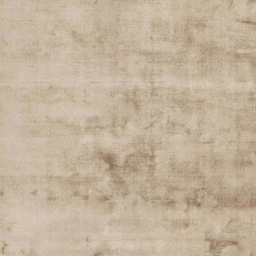 Close-up of the hand-loomed Rhodesdale Area Rug. Brown viscose rug with a subtle contemporary texture. Swatch