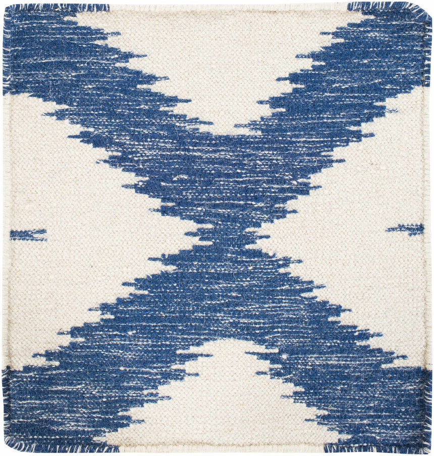 Oradell Blue Ikat Wool Rug - Clearance