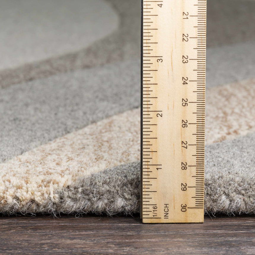 Rillton Modern Wool Rug