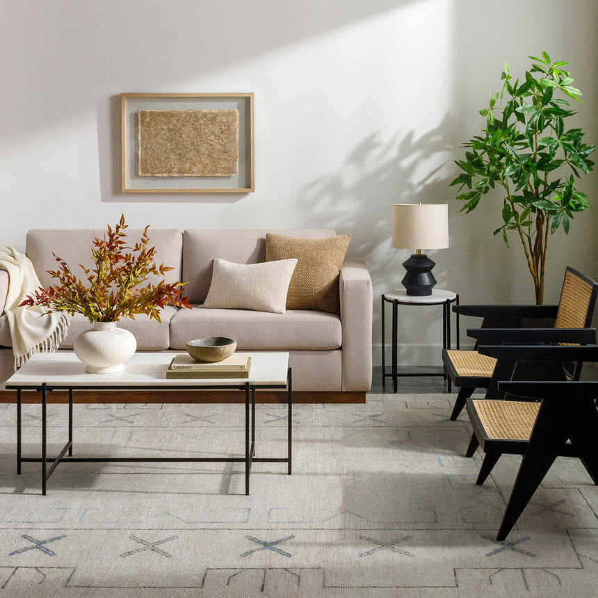 Arzachena Ivory Sofa - Clearance