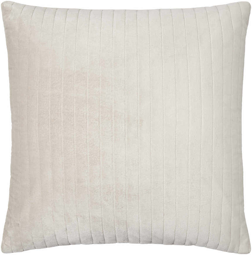 Rania Beige Throw Pillow - Clearance