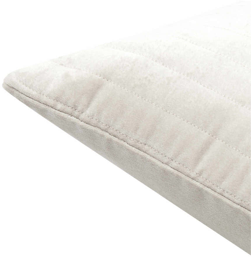 Rania Beige Throw Pillow - Clearance