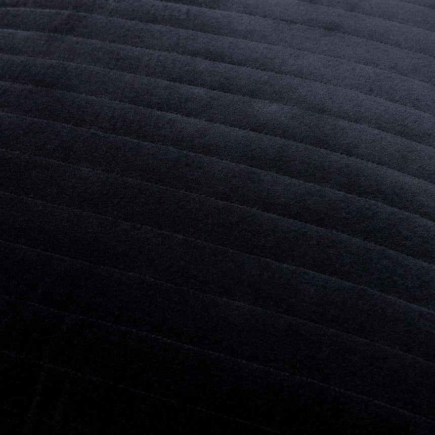 Rania Onyx Black Throw Pillow