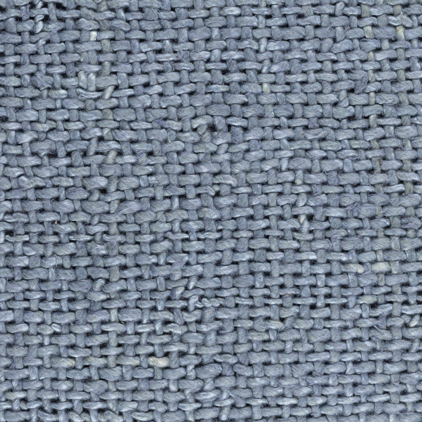 Arno Handmade Blue Square Throw Pillow - Clearance