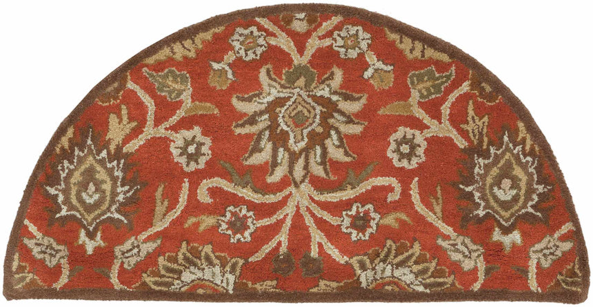 Conesus Hand Tufted Rust 1062 Area Rug - Clearance