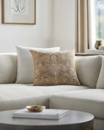 Renee Dark Red Throw Pillow