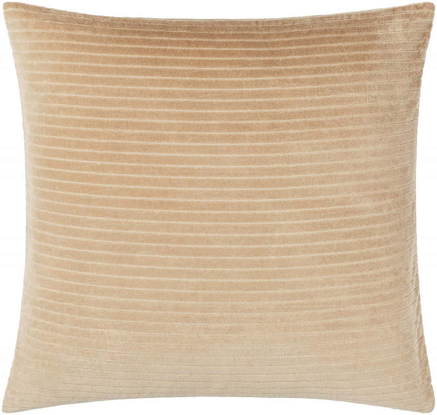Rawya Tan Throw Pillow