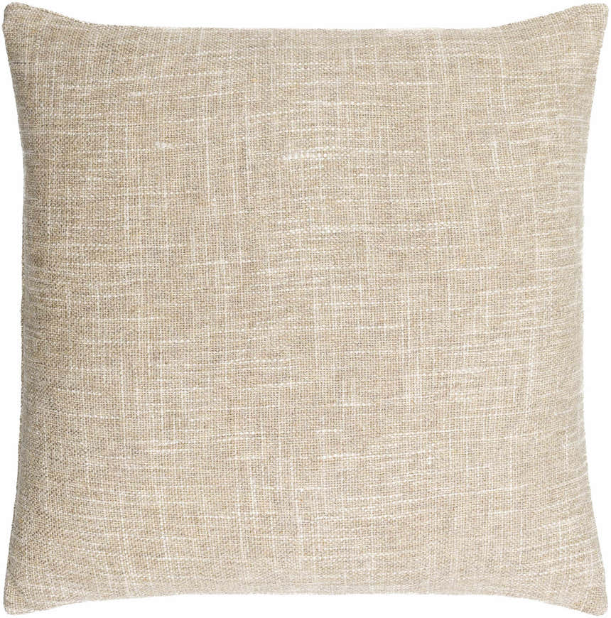 Rapha Beige Throw Pillow