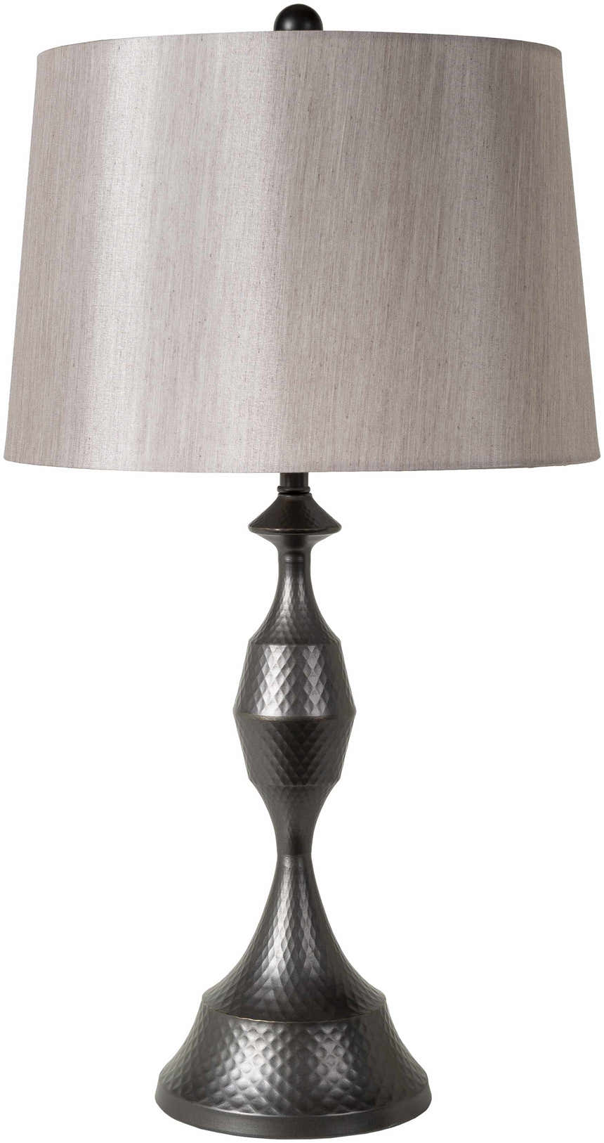 Oberkirch Black Metallic Table Lamp - Clearance