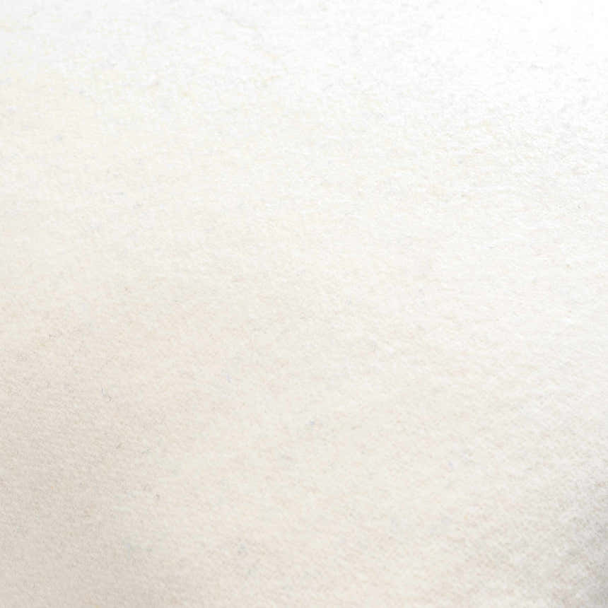 Rxakse Cream Solid Wool Throw Pillow