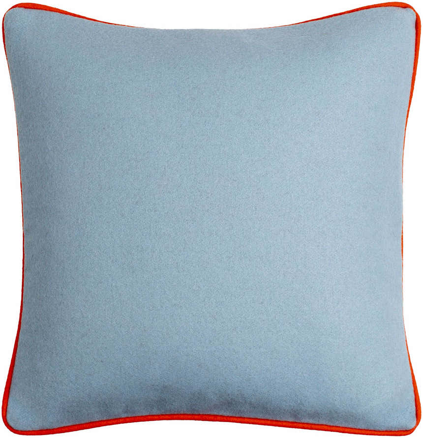 Cudee Solid Modern Wool Throw Pillow