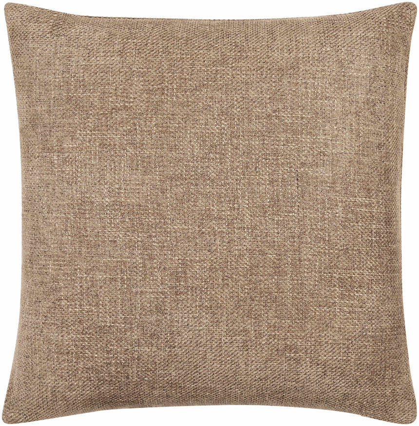 Reijo Brown Linen Look Accent Pillow