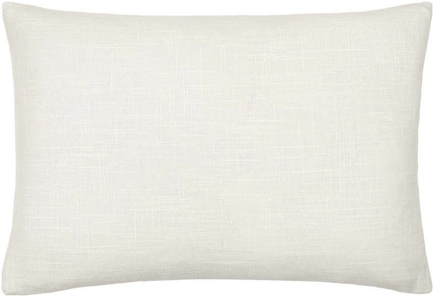 Royce Ivory Textured Throw Pillow
