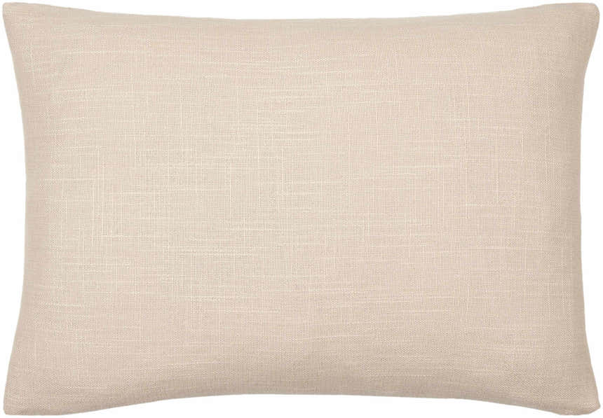 Royce Tan Textured Throw Pillow - Clearance