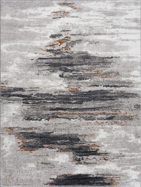 Live Marble Gray Area Rug
