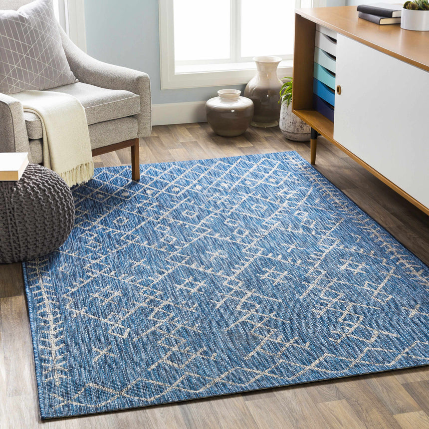 Maunawili Blue Nordic Rug - Clearance