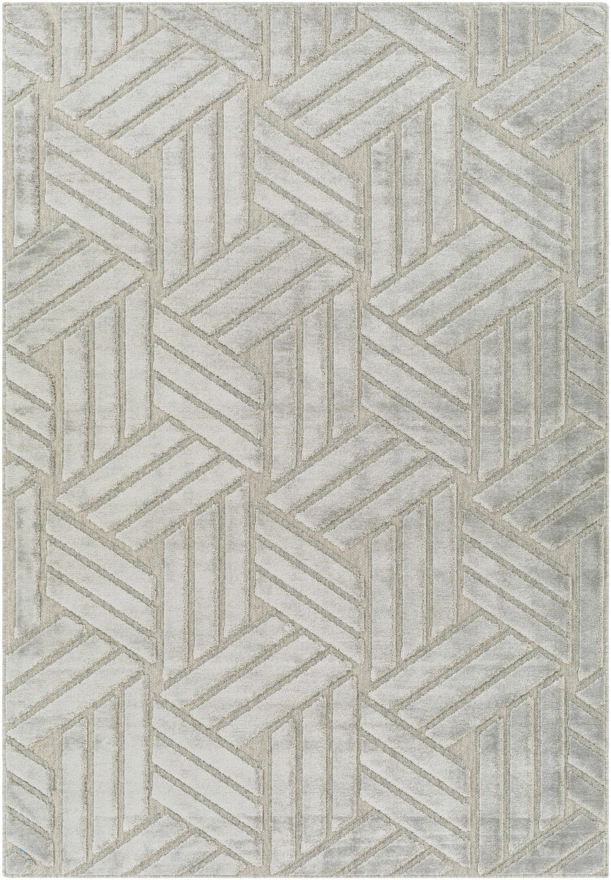 Sancaktepe Premium Wool & Viscose Area Rug - Clearance