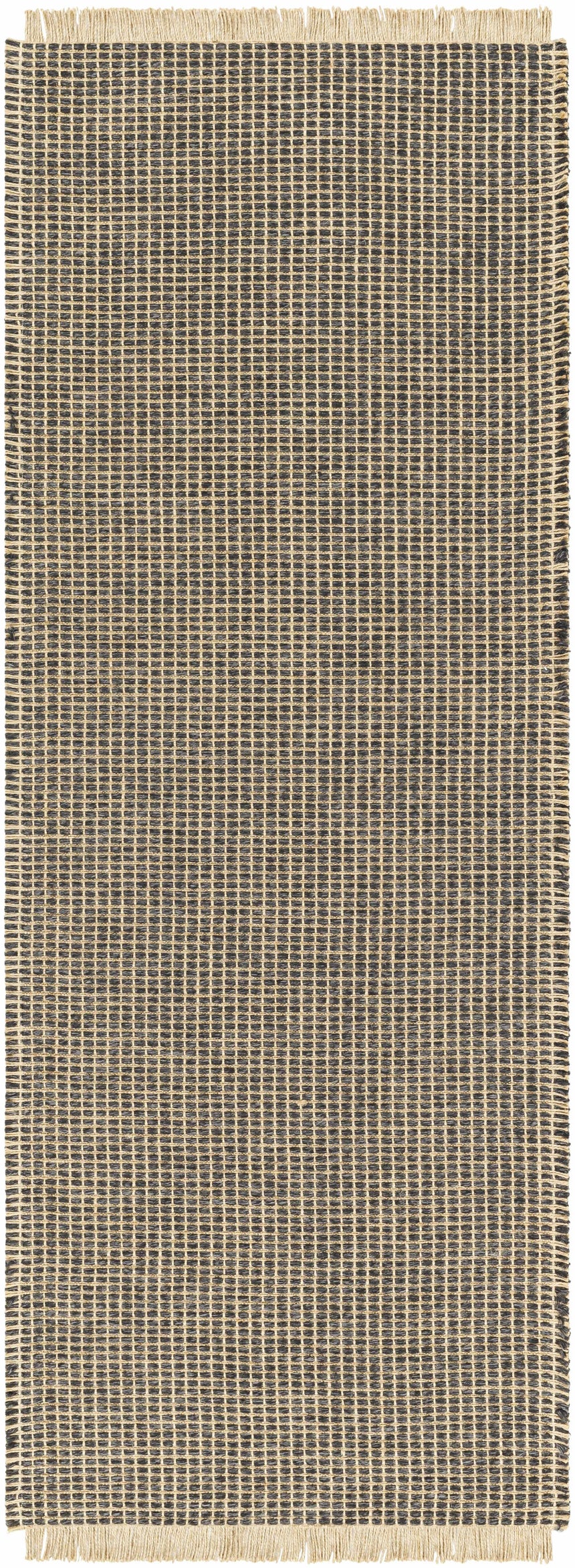 Kimi Jute Black Area Rug - Becki Owens x Livabliss - Clearance