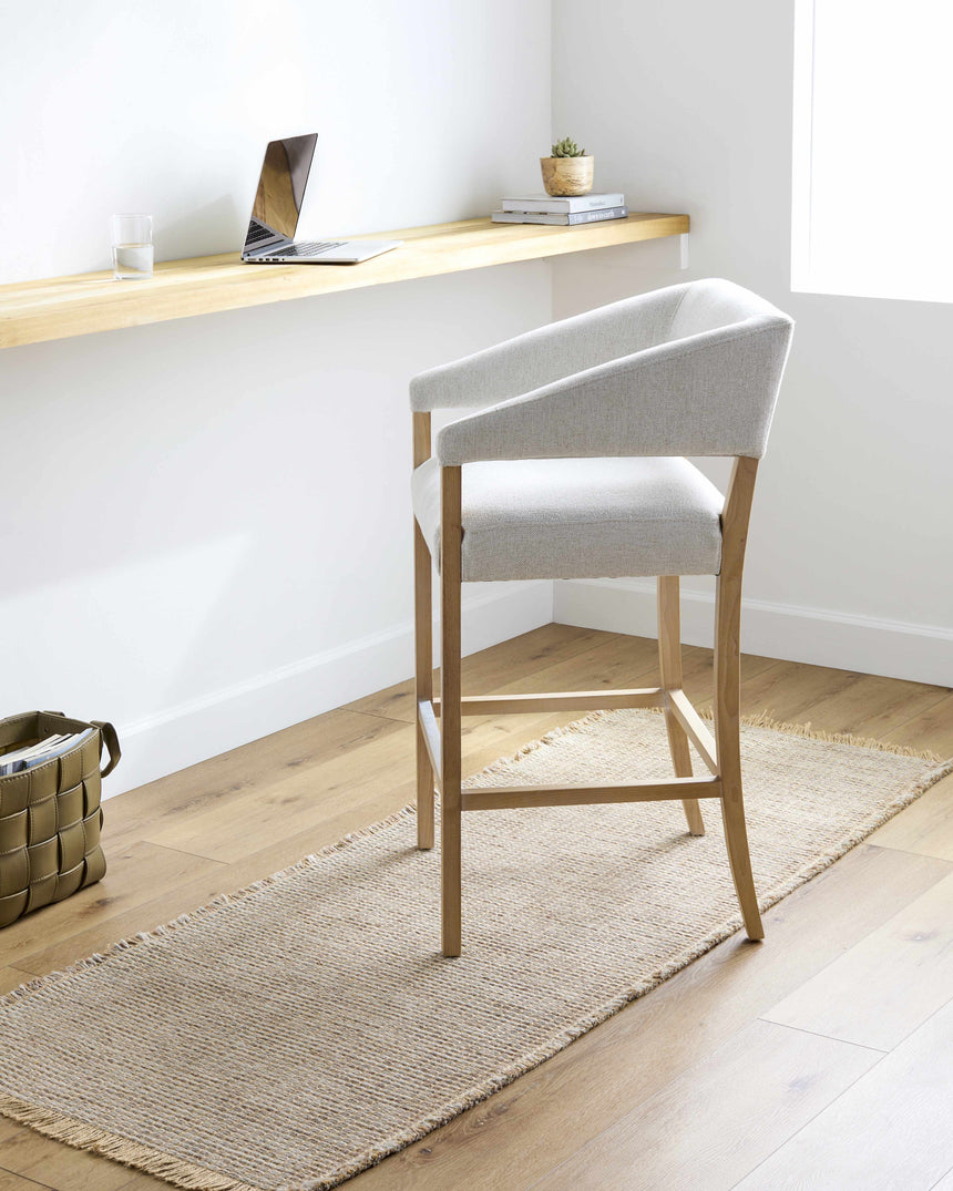 Kimi Jute Cream & Gray Area Rug - Becki Owens x Livabliss - Clearance