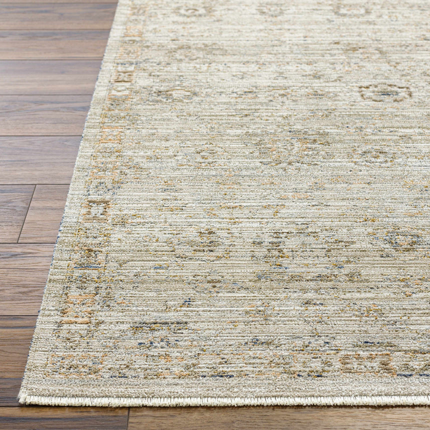 Margaret Damask Gray Washable Rug - Becki Owens x Livabliss
