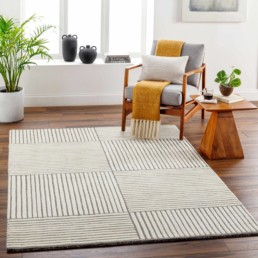 Coyne Bone Area Rug - Clearance