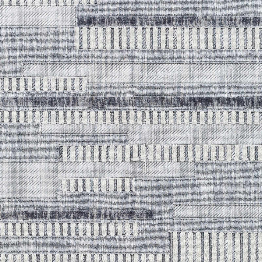 Amser Textured Saxony Rug with Fringes - Clearance