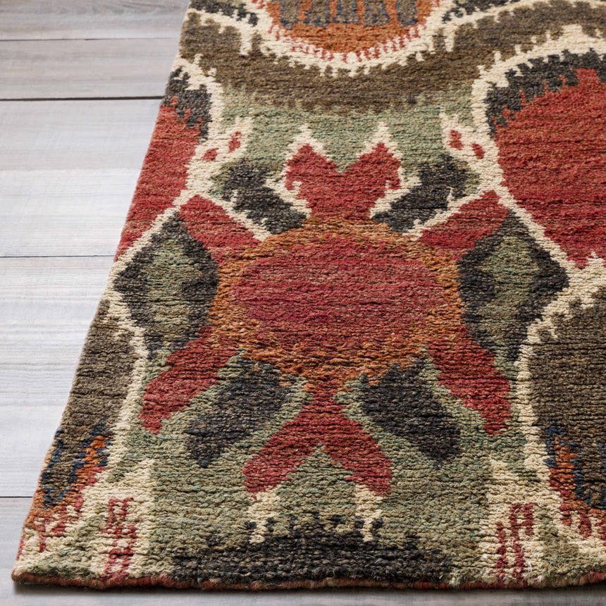 Scotia Brown Ikat Jute Rug - Clearance