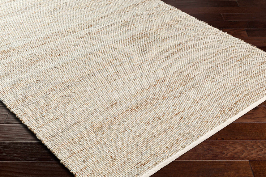 Byrne Beige & Green Jute Rug