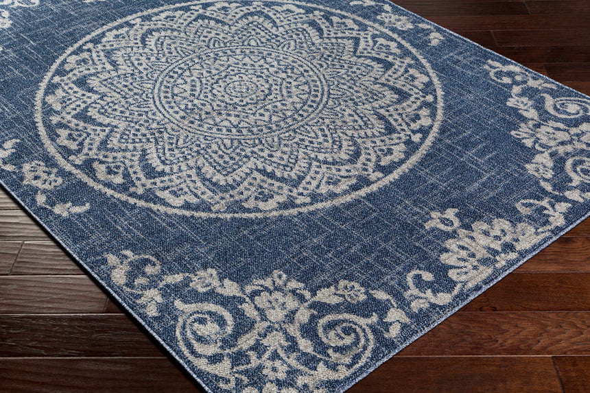 Chapa Blue Area Rug - Clearance
