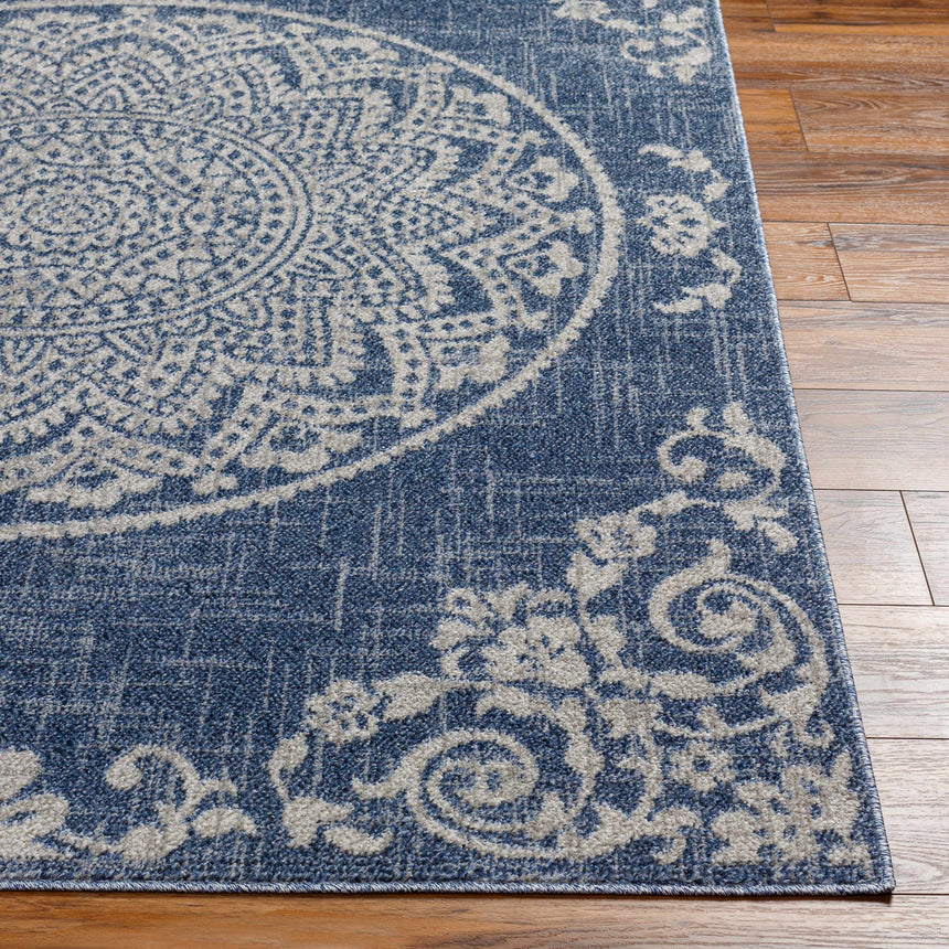 Chapa Blue Area Rug - Clearance