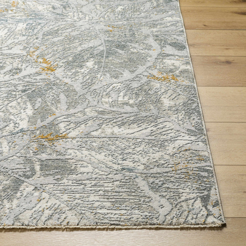 Hinda Textured Rug with Fringes