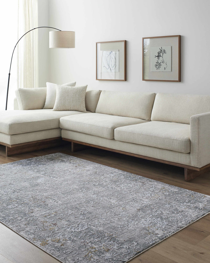 Ifama Textured Rug with Fringes