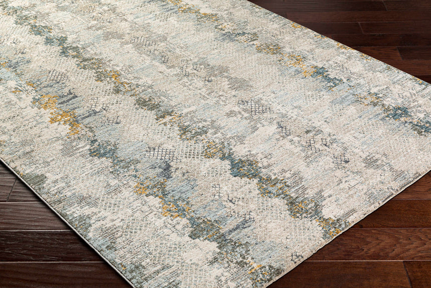 Lalo Textured Rug with Fringes