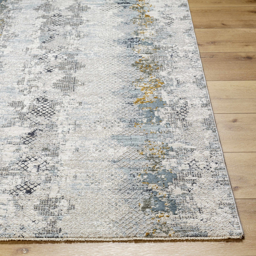Lalo Textured Rug with Fringes