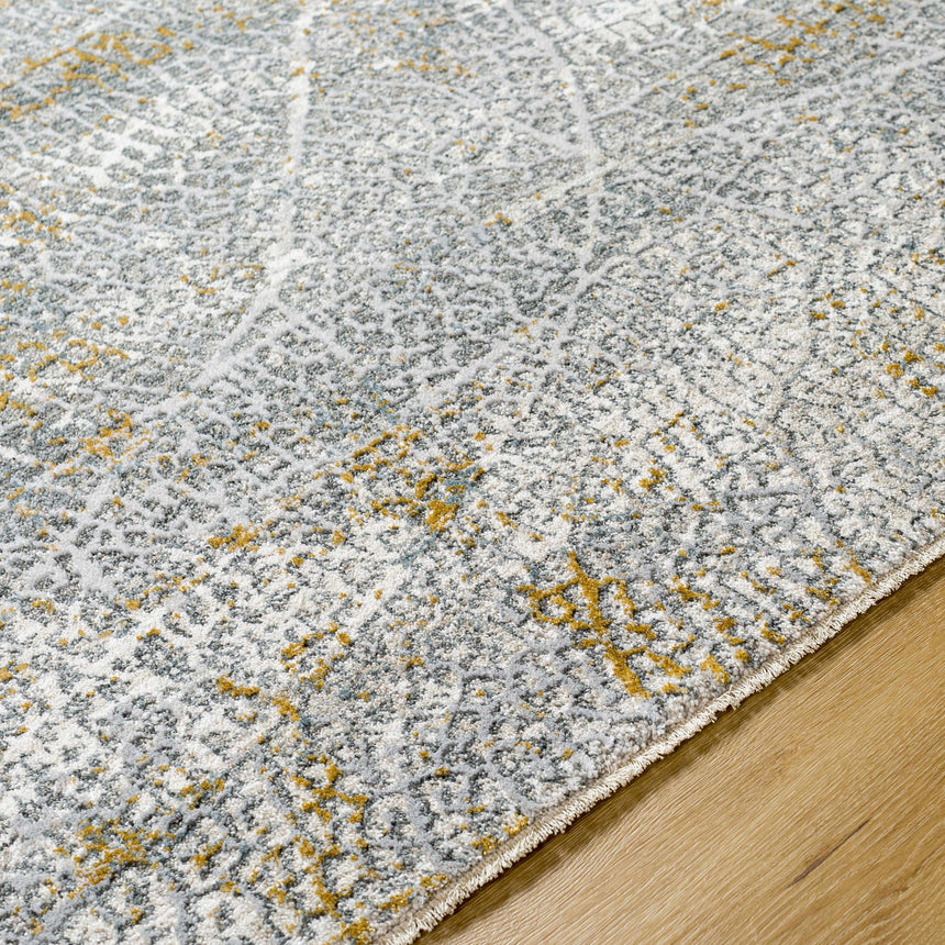 Mila Textured Rug with Fringes
