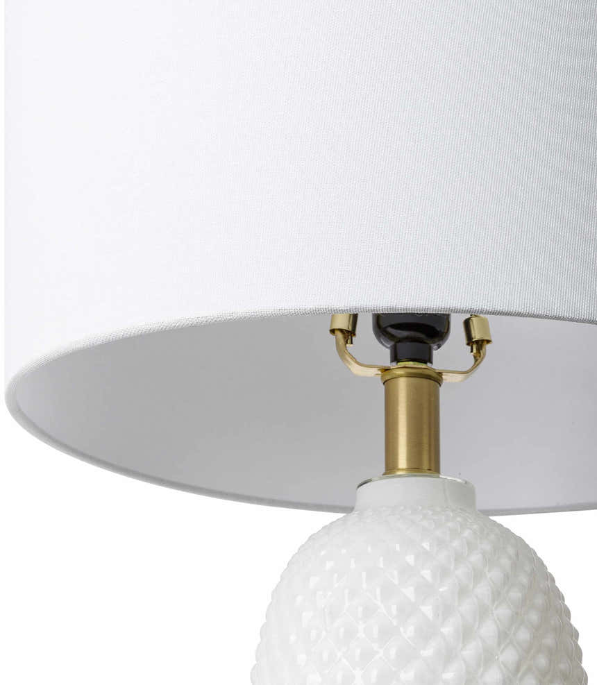 Sarangpur White Table Lamp - Clearance