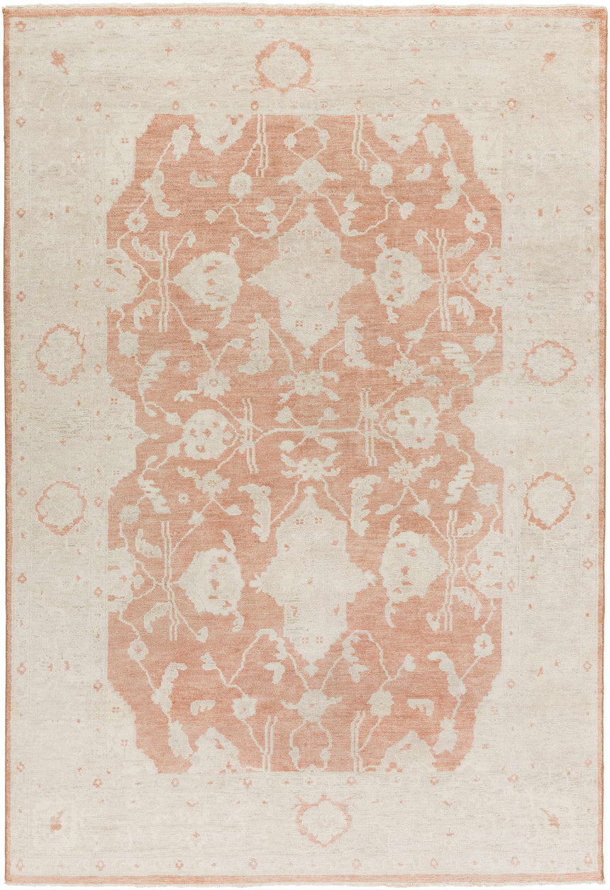 Seney Peach Area Rug - Clearance