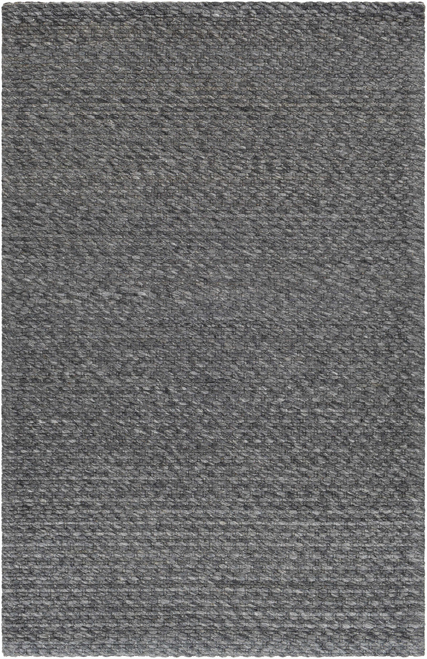 Kassa Dark Gray Hand Woven Area Rug - Clearance