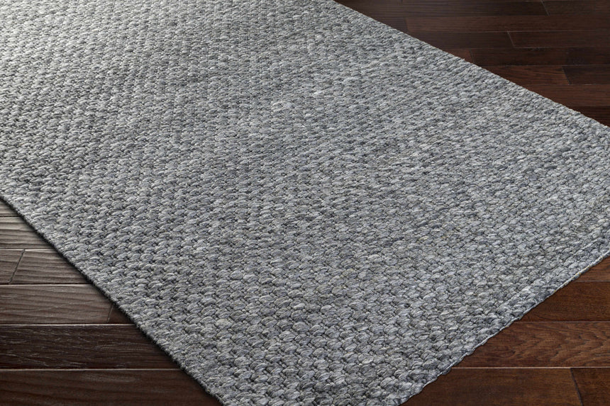 Kassa Dark Gray Hand Woven Area Rug - Clearance