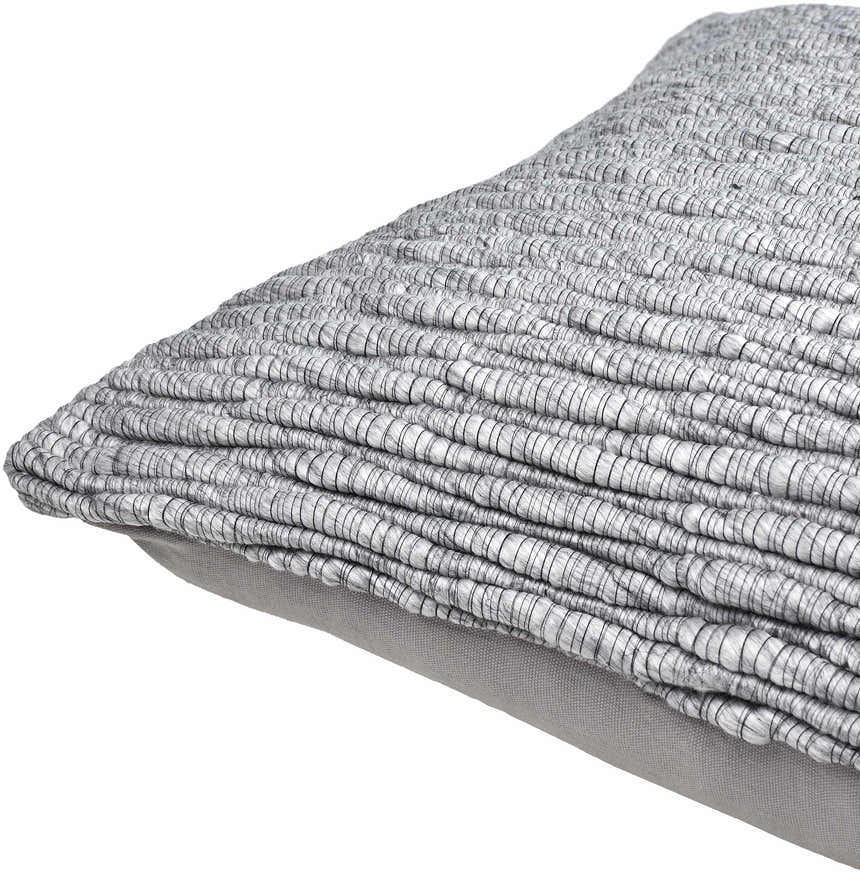 Pokii Light Slate Throw Pillow