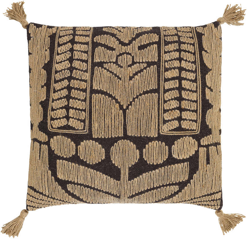 Kitra Espresso Throw Pillow