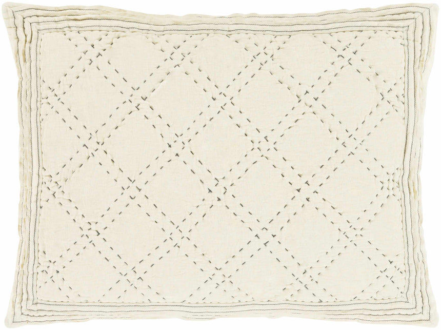 Shadehill Beige Diamond Pattern Bedding Set