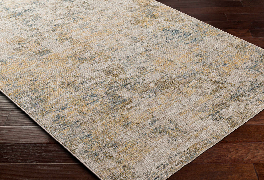 Chas Beige Rich Textured Traditional Rug