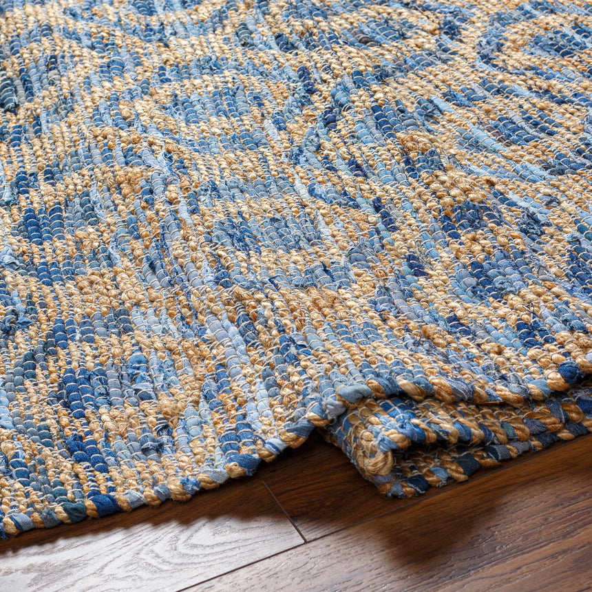Isaye Blue Area Rug - Clearance